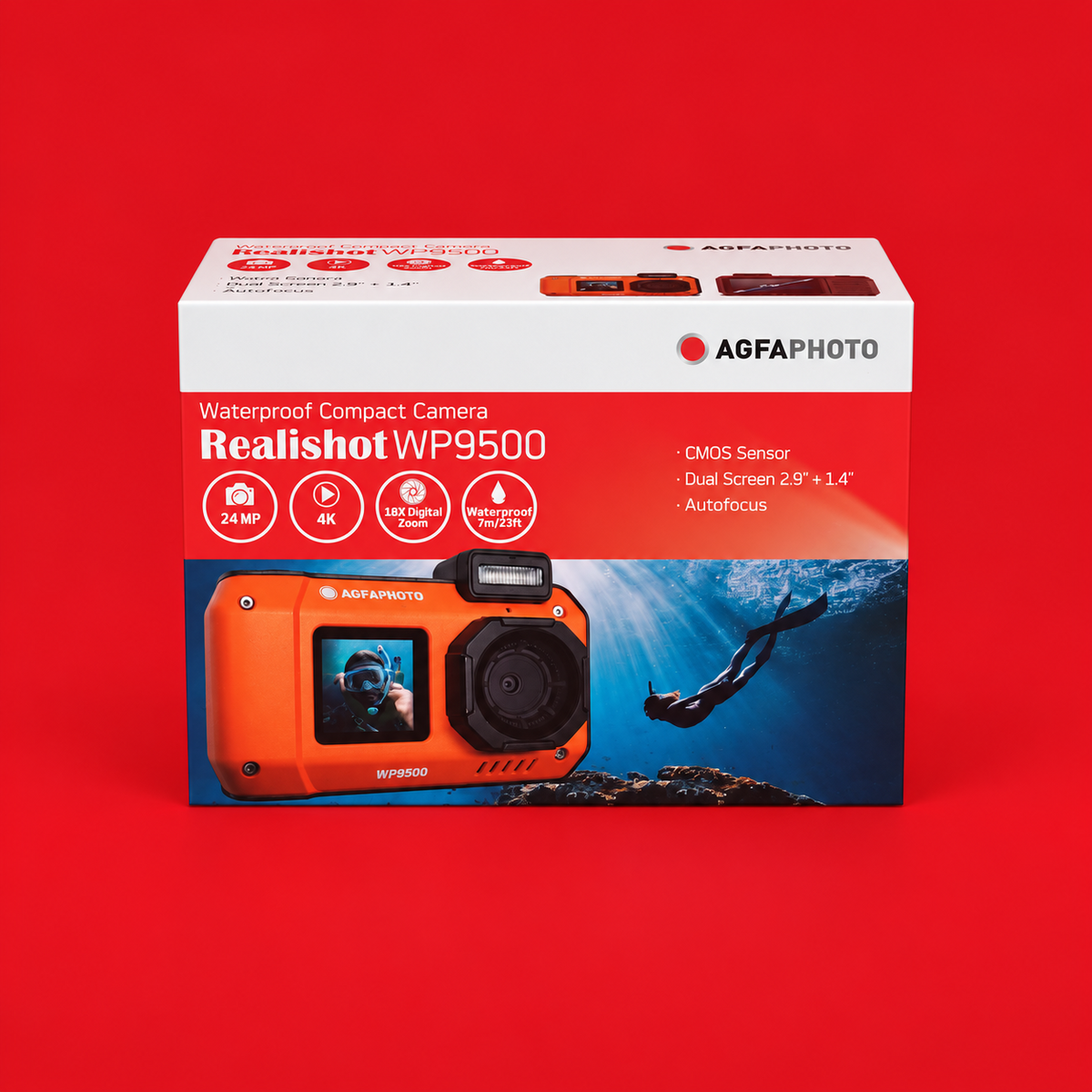 AgfaPhoto Realishot WP9500 Waterproof Digital