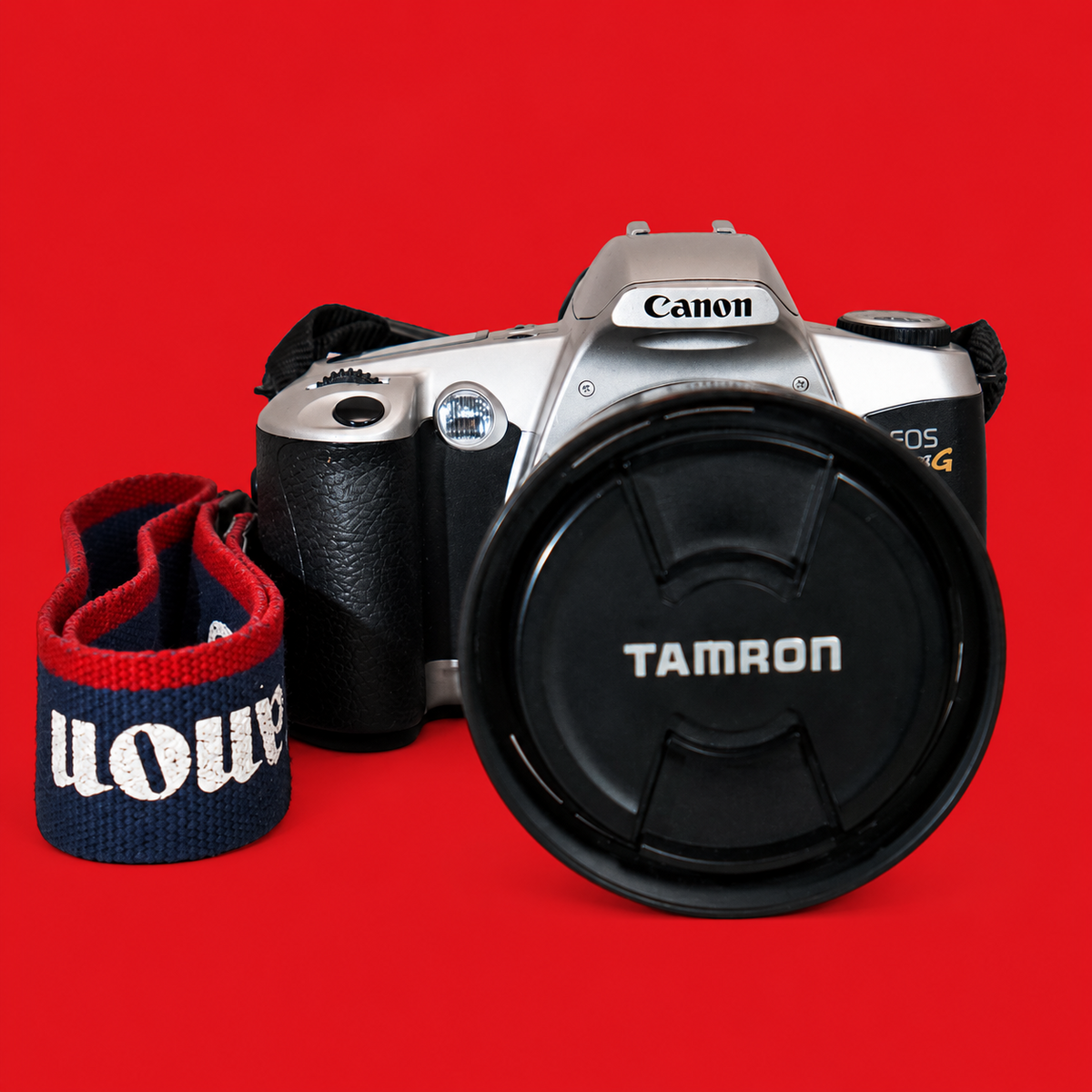 Canon EOS Rebel G 35mm SLR W/Tamron AF 28–200mm Lens