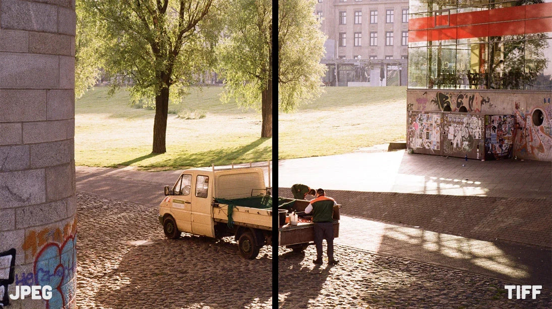 JPEG VS TIFF SCANS