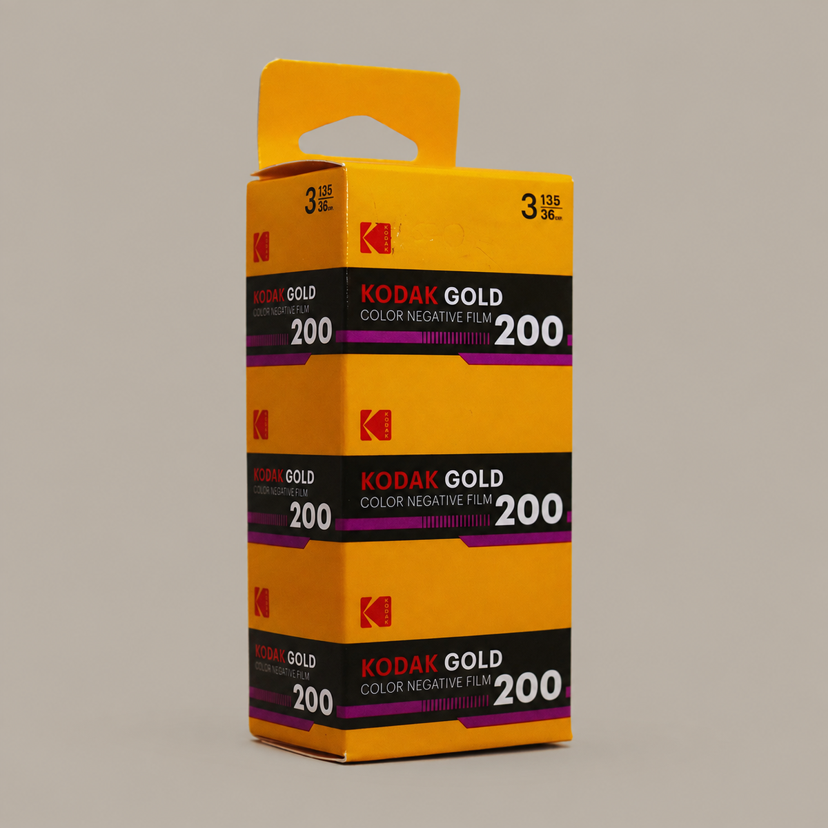 Kodak Gold 200 3-Pack, 36 Exposure