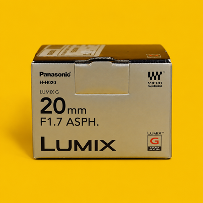 Panasonic Lumix G 20mm, ASPH, Pancake