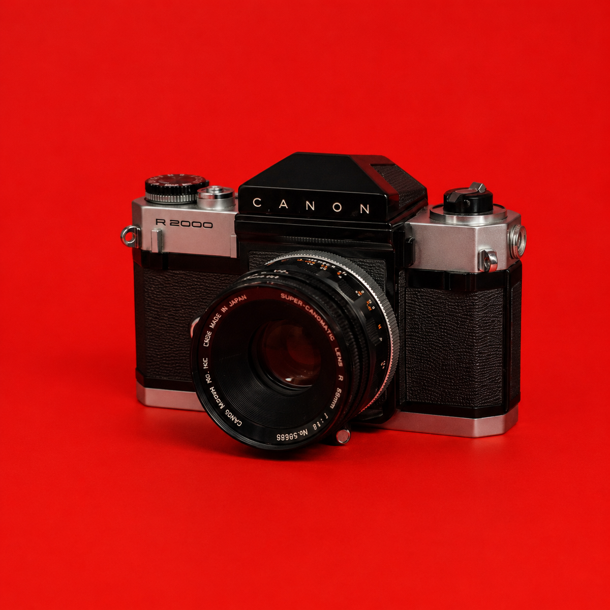 Canon Canonflex R2000 35mm SLR with Super-Canomatic R 85mm f/1.8