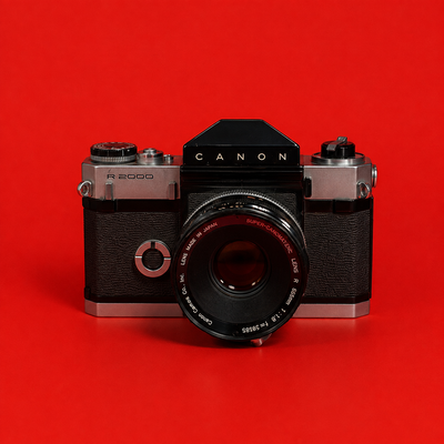 Canon Canonflex R2000 35mm SLR with Super-Canomatic R 85mm f/1.8