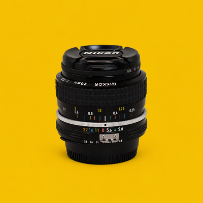 Nikon Nikkor 28mm f/2.8 AI Manual Focus Lens