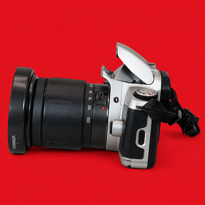 Canon EOS Rebel G 35mm SLR W/Tamron AF 28–200mm Lens